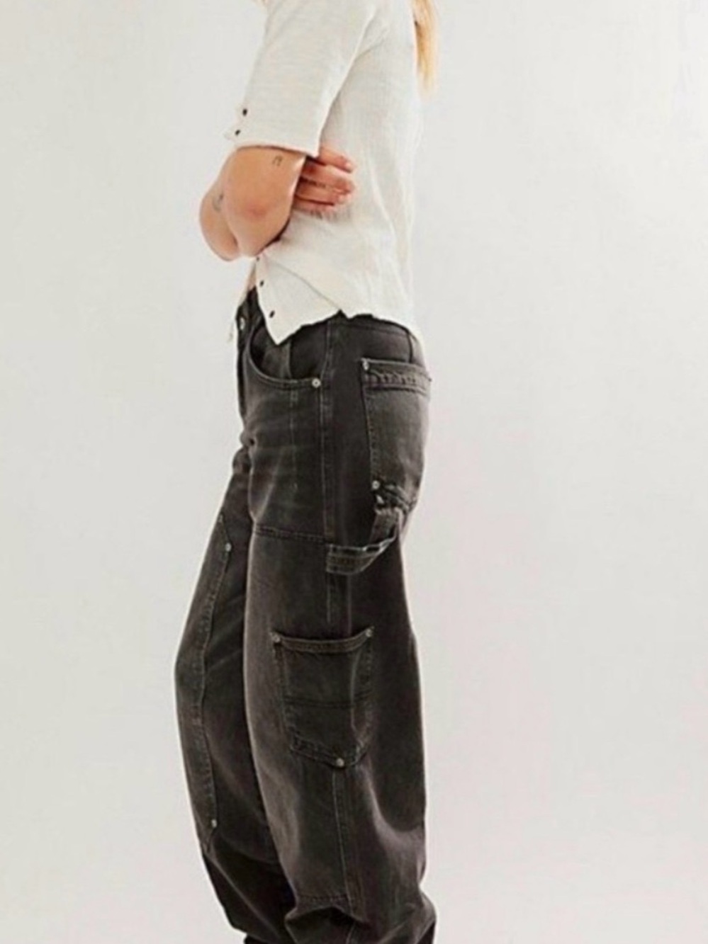 Free People Loren High Rise Barrel